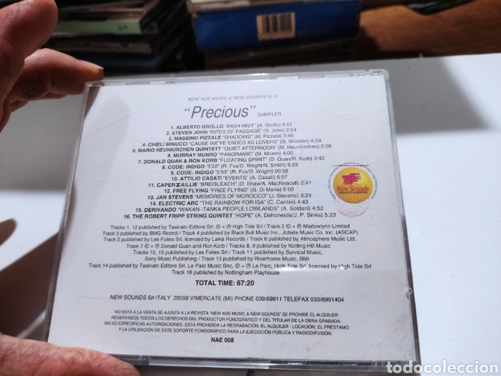 CDs de m&uacute;sica: CD new age precious sampler - Foto 4