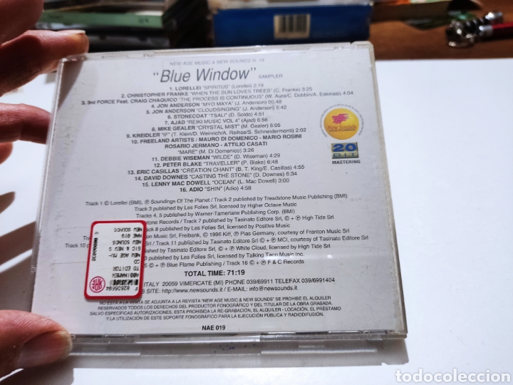 CDs de m&uacute;sica: CD new age blue window - Foto 4