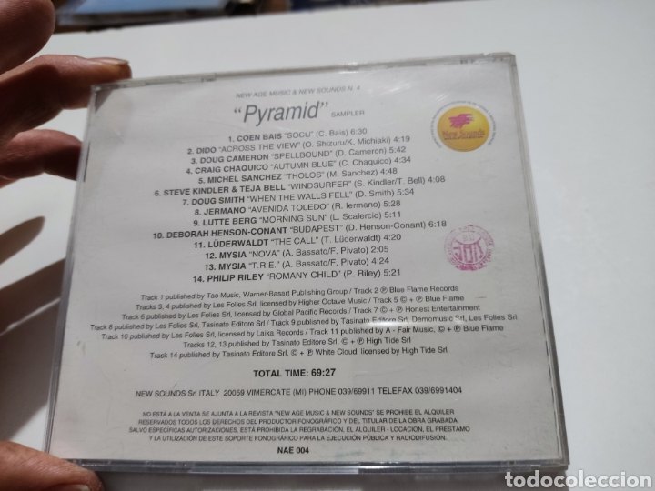 CDs de m&uacute;sica: CD new age,pyramid - Foto 3