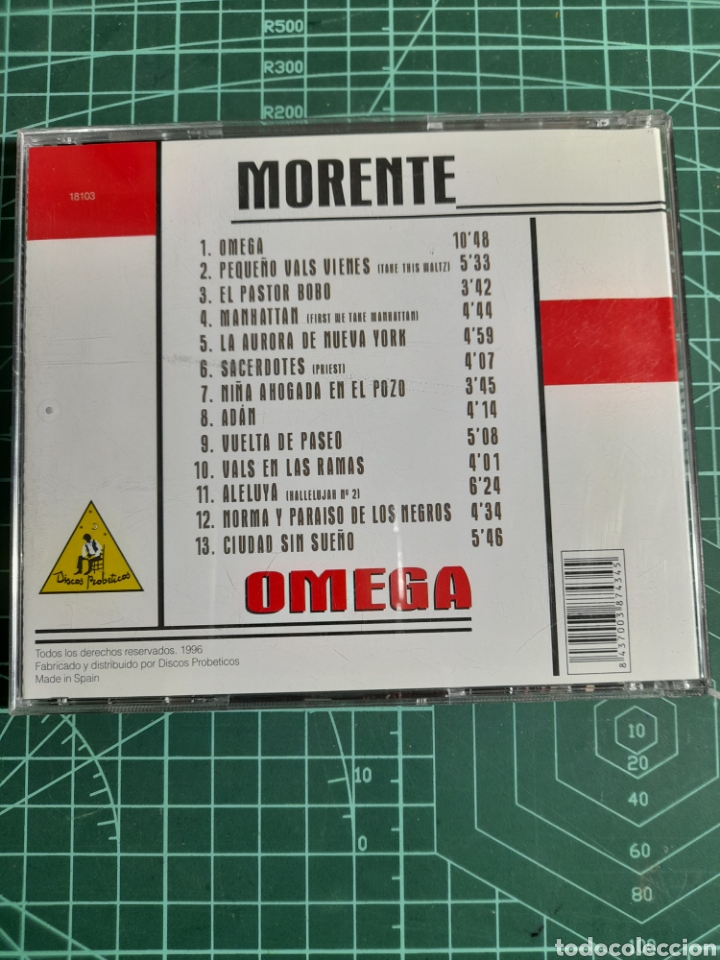 CDs de m&uacute;sica: Morente y Lagartija Nick en Omega - Foto 3