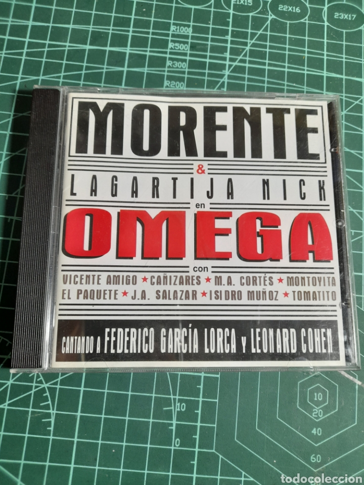 CDs de m&uacute;sica: Morente y Lagartija Nick en Omega - Foto 1