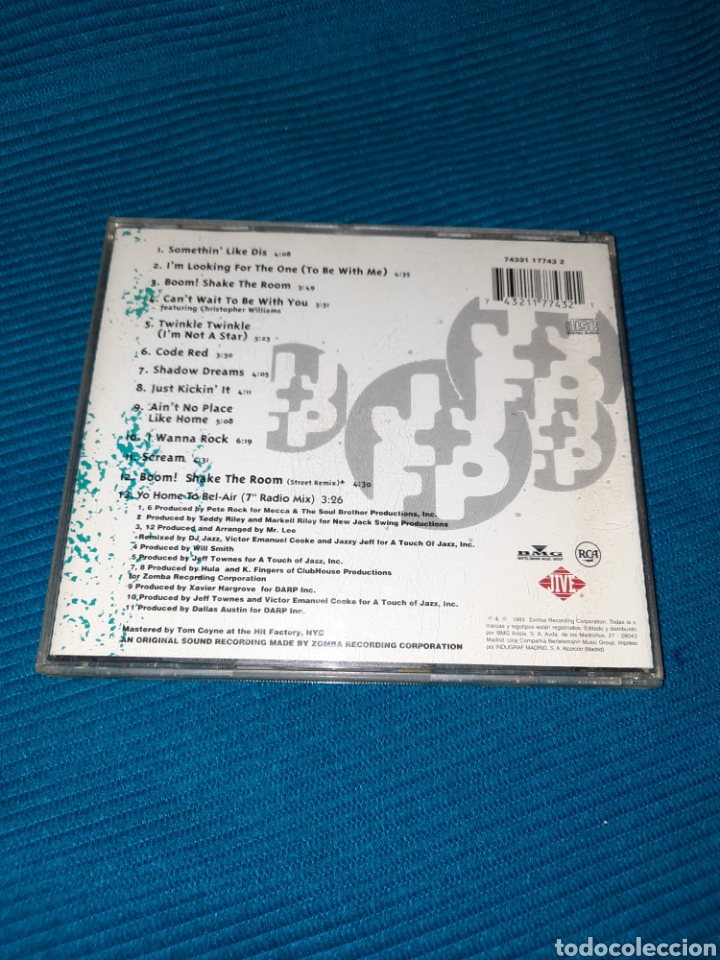 CDs de m&uacute;sica: CD JAZZY JEFF & FRESH PRINCE, CODE RED - Foto 2