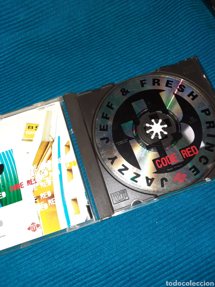 CDs de m&uacute;sica: CD JAZZY JEFF & FRESH PRINCE, CODE RED - Foto 3