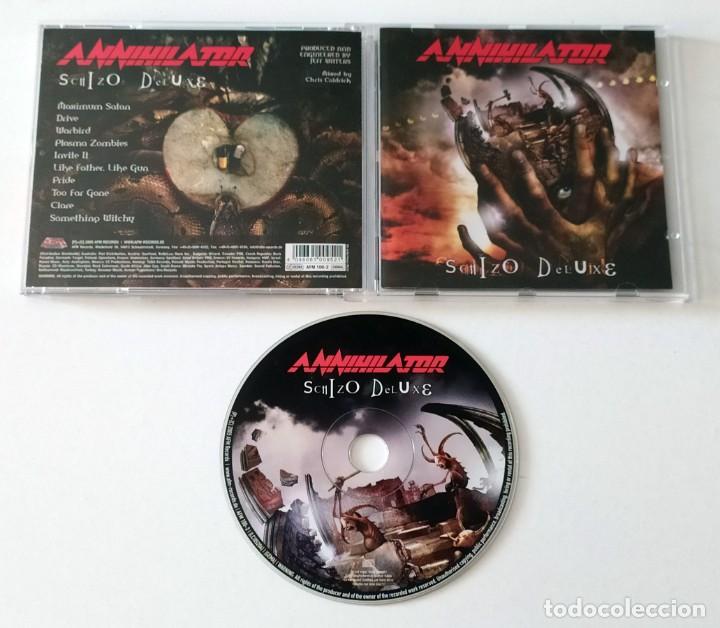CDs de m&uacute;sica: CD ANNIHILATOR - SCHIZO DELUXE (EUROPE) - Foto 2