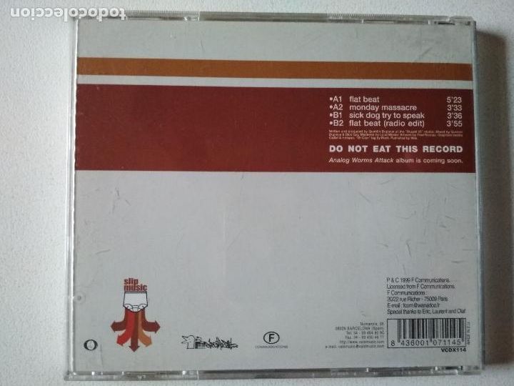 CDs de m&uacute;sica: Mr. Oizo &lrm;&ndash; Flat Beat 1999, 4 tracks - Foto 3