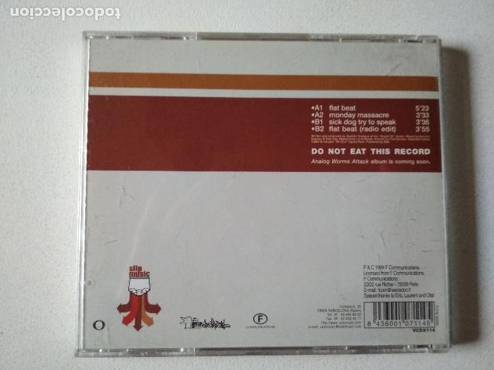 CDs de m&uacute;sica: Mr. Oizo &lrm;&ndash; Flat Beat 1999, 4 tracks - Foto 4