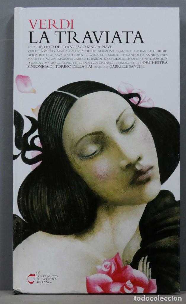 CDs de m&uacute;sica: LIBRO-CD. LA TRAVIATA. VERDI - Foto 1