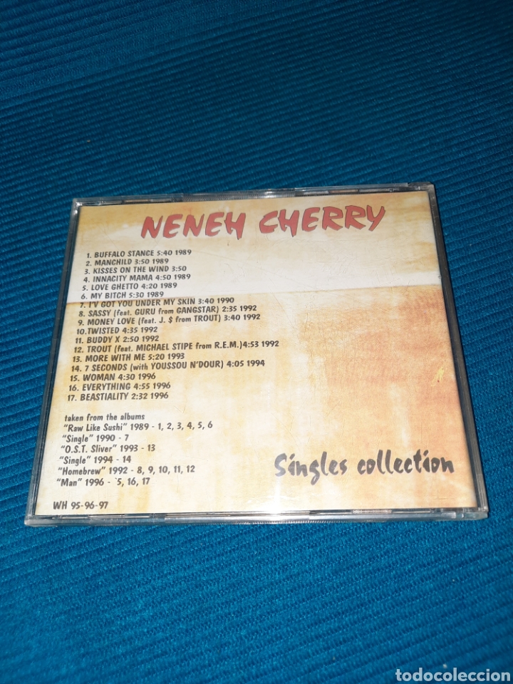 CDs de m&uacute;sica: CD NENEH CHERRY , SINGLES COLLECTION - Foto 3