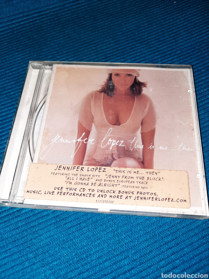 CDs de m&uacute;sica: CD JENNIFER L&Oacute;PEZ, THIS IS ME... THEN - Foto 1