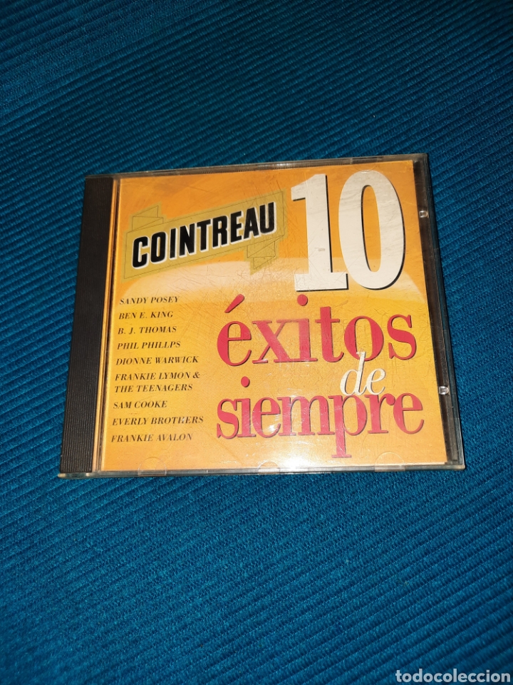 CDs de m&uacute;sica: CD COINTREAU 10 ,&Eacute;XITOS DE SIEMPRE - Foto 2