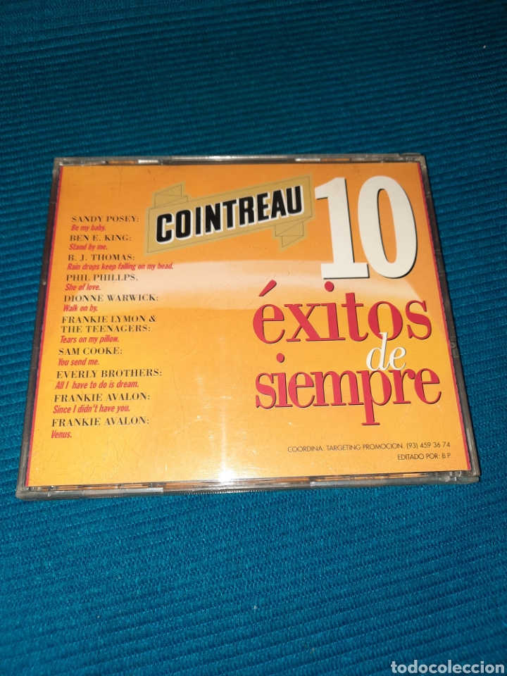 CDs de m&uacute;sica: CD COINTREAU 10 ,&Eacute;XITOS DE SIEMPRE - Foto 1
