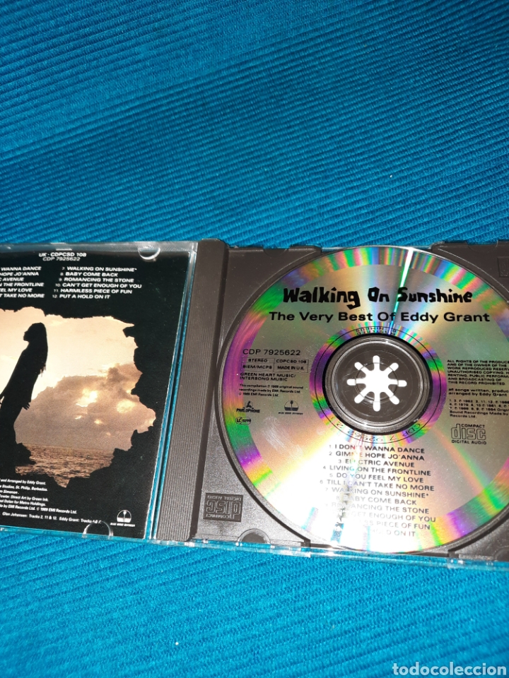 CDs de m&uacute;sica: CD EDDY GRANT , WALKING ON SUNSHINE - Foto 3