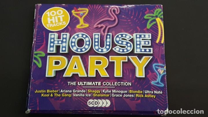 CDs de m&uacute;sica: 5 CD - HOUSE PARTY - THE ULTIMATE COLLECTION - Foto 1