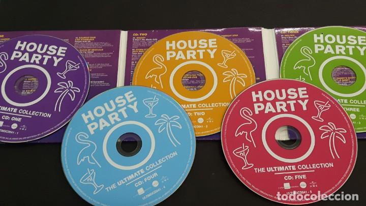 CDs de m&uacute;sica: 5 CD - HOUSE PARTY - THE ULTIMATE COLLECTION - Foto 3
