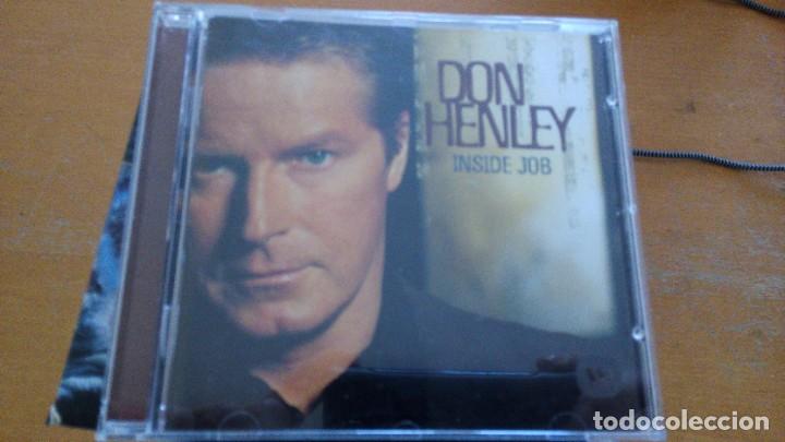 CDs de m&uacute;sica: DON HENLEY INSIDE JOB CD - Foto 1