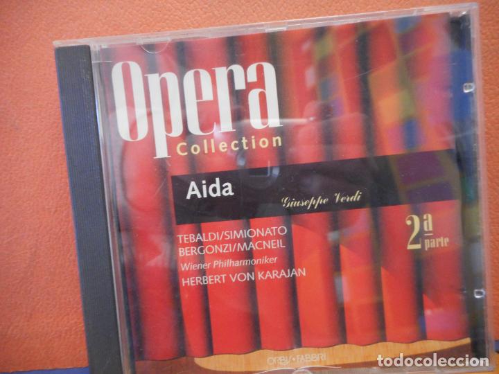 CDs de m&uacute;sica: CD. OPERA COLLECTION. AIDA. GIUSEPPE VERDI. 2&ordf; PARTE. - Foto 1