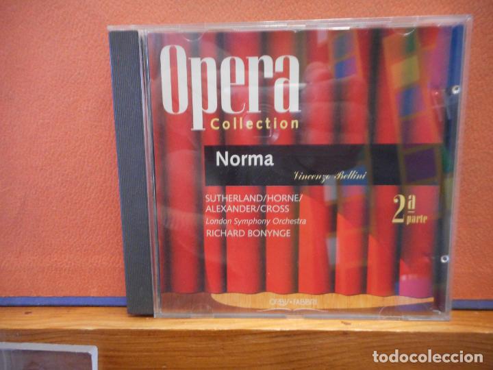 CDs de m&uacute;sica: CD. OPERA COLLECTION. NORMA. VINCENZO BELLINI. 2&ordf; PARTE. - Foto 1
