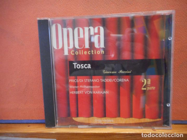 CDs de m&uacute;sica: CD. OPERA COLLECTION. TOSCA. GIACOMO PUCCINI. 2&ordf; PARTE. - Foto 1