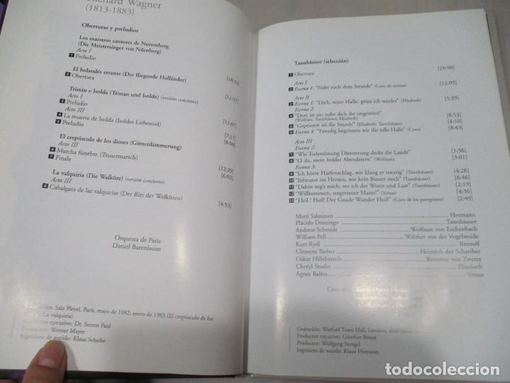 CDs de m&uacute;sica: WAGNER Oberturas y preludios (2 CD ) DI1371 - Foto 3