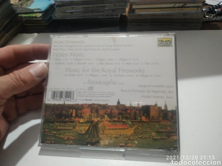 CDs de m&uacute;sica: CD Jacques Loussier, trio Handel - Foto 4