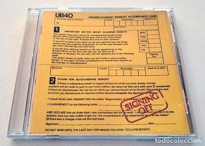 CDs de m&uacute;sica: CD DE UB40. SIGNING OFF. 1980. COMO NUEVO. - Foto 1
