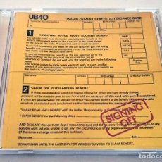 CDs de Música: CD DE UB40. SIGNING OFF. 1980.. Lote 307907938
