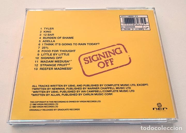 CDs de m&uacute;sica: CD DE UB40. SIGNING OFF. 1980. COMO NUEVO. - Foto 2