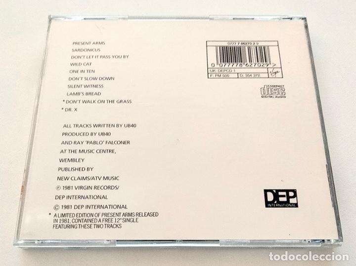 CDs de m&uacute;sica: CD DE UB40. PRESENT ARMS. 1981. COMO NUEVO. - Foto 2