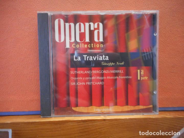 CDs de m&uacute;sica: CD. OPERA COLLECTION. LA TRAVIATA. GIUSEPPE VERDI. 1&ordf; PARTE. - Foto 1