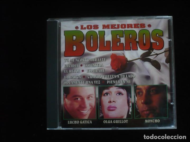 CDs de m&uacute;sica: los mejores boleros - cd como nuevo - Foto 1