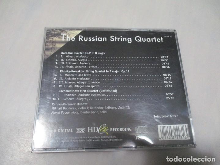 CDs de m&uacute;sica: The russian string quartet DI1418 - Foto 2
