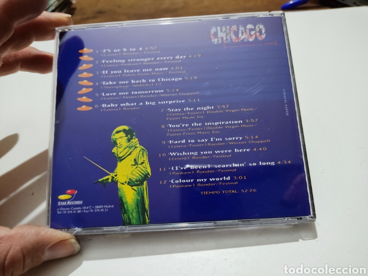 CDs de m&uacute;sica: CD Chicago - Foto 4