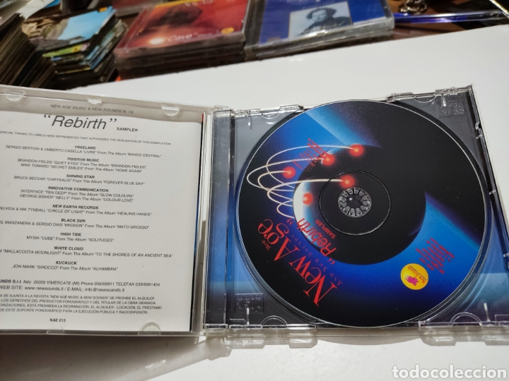 CDs de m&uacute;sica: CD new age,rebirth - Foto 2