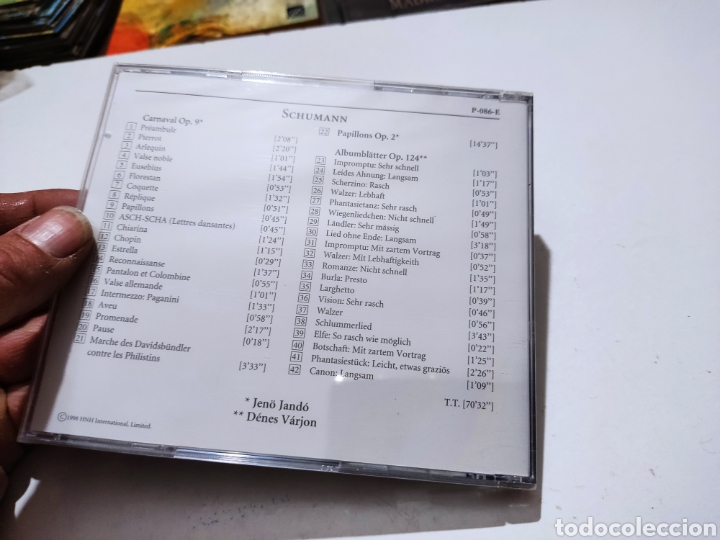CDs de m&uacute;sica: CD schumann jeno jando - Foto 2