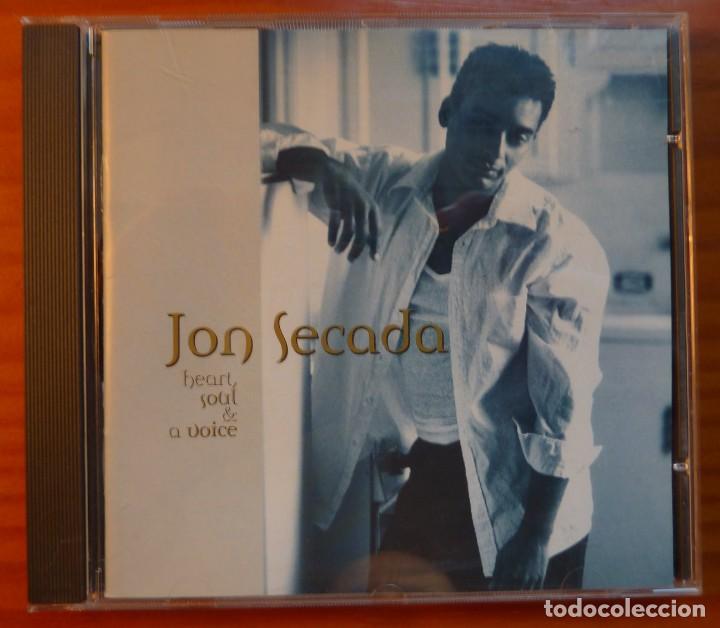 CDs de m&uacute;sica: JON SECADA / HEART SOUL & A VOICE / 1994 / CD - Foto 1