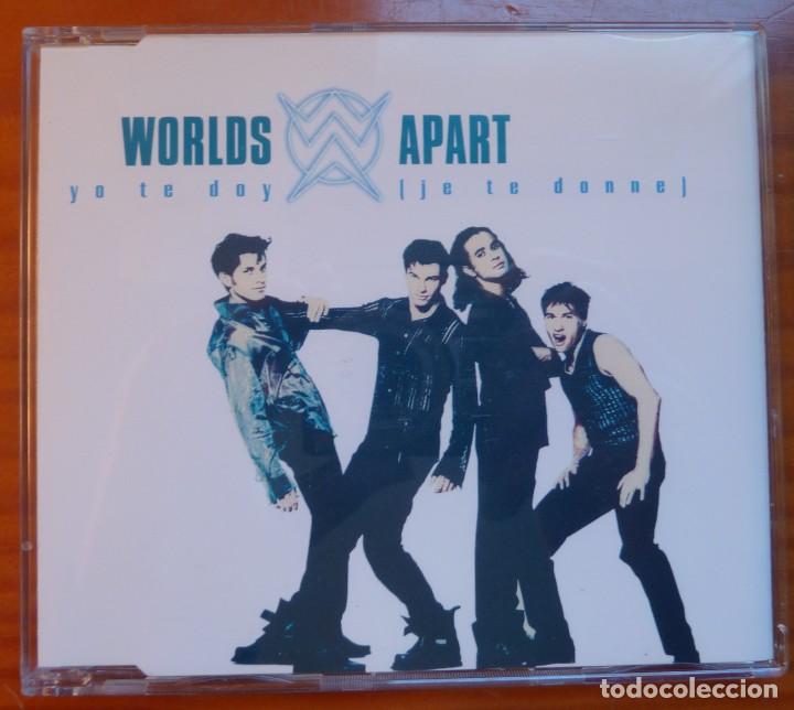 CDs de m&uacute;sica: WORLDS APART / YO TE DOY / 1996 / SINGLE / CD - Foto 1