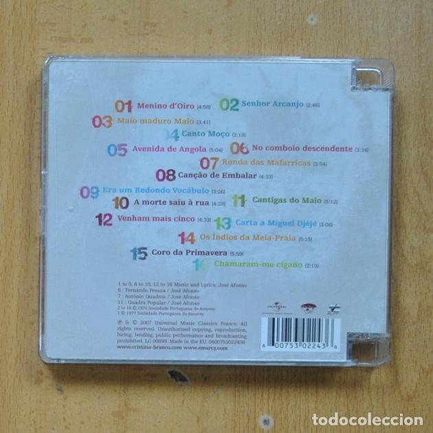 CDs de m&uacute;sica: CRISTINA BLANCO - ABRIL - CD - Foto 2