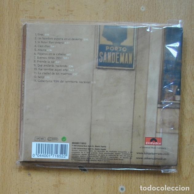 CDs de m&uacute;sica: ISMAEL SERRANO - LA TRAICION DE WENDY - CD - Foto 2