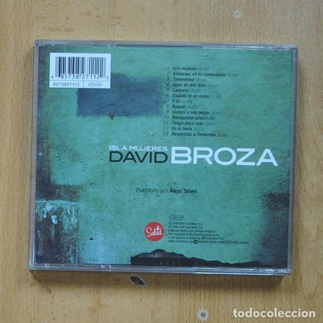 CDs de m&uacute;sica: DAVID BROZA - ISLA MUJERES - CD - Foto 2