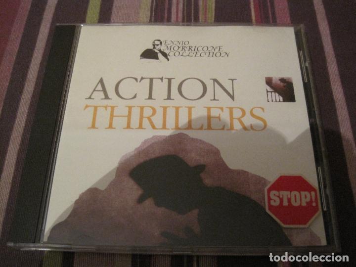 CDs de m&uacute;sica: CD ENNIO MORRICONE ACTION THRILLERS BANDAS SONORAS - Foto 1