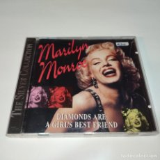 CDs de Música: C11- MARILYN MONROE DIAMONDS ARE A GIRLS BEST FRIEND CD // DISCO ESTADO BUENO. Lote 308247838