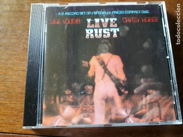 CDs de m&uacute;sica: Neil young - crazy horse - live rust - Foto 1