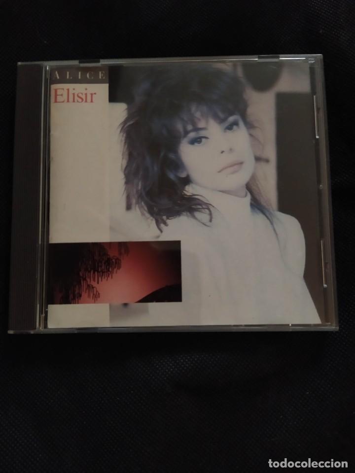 CDs de m&uacute;sica: ALICE - ELISIR CD - Foto 1