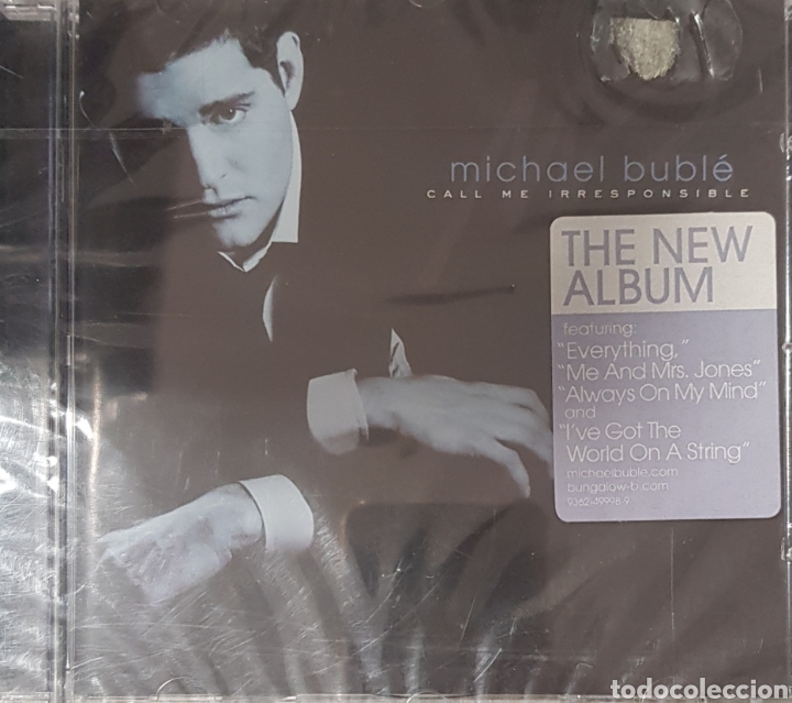 CDs de m&uacute;sica: MICHAEL BUBLE CALL ME IRRESPONSIBLE - Foto 1