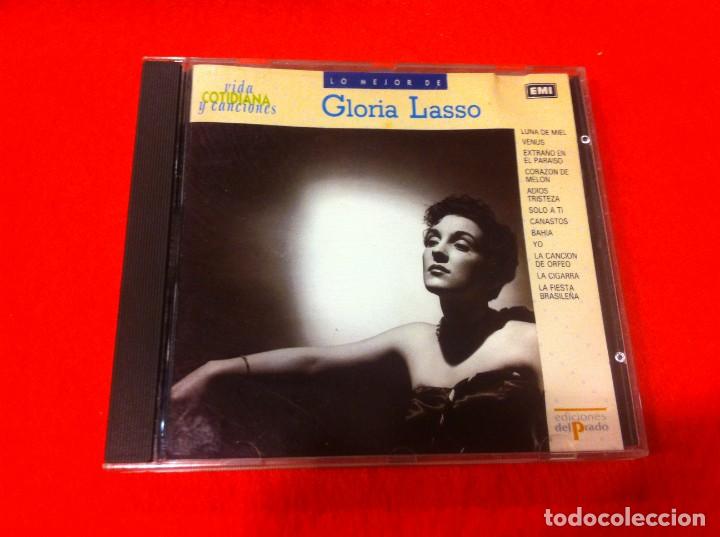 CDs de m&uacute;sica: CD. LO MEJOR DE GLORIA LASSO - Foto 1