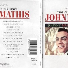 CDs de Música: JOHNNY MATHIS - JOHNNY MATHIS / WONDERFUL, WONDERFUL