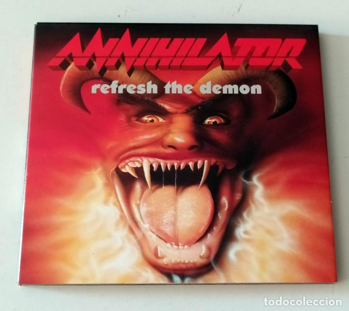 CDs de m&uacute;sica: CD ANNIHILATOR - REFRESH THE DEMON - Foto 1
