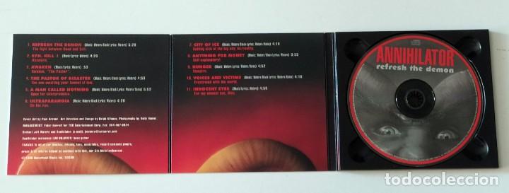 CDs de m&uacute;sica: CD ANNIHILATOR - REFRESH THE DEMON - Foto 4