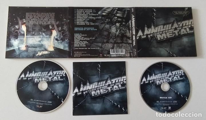 CDs de m&uacute;sica: CD ANNIHILATOR - METAL - Foto 2