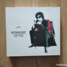 CDs de Música: BUNBURY 2CD + DVD CANCIONES DIGIPACK COMO NUEVO RARO HEROES DEL SILENCIO NO VINILO LP. Lote 308408553